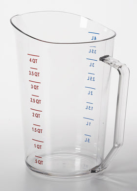 Measuring Cup - 4qt Poly Carbonate,