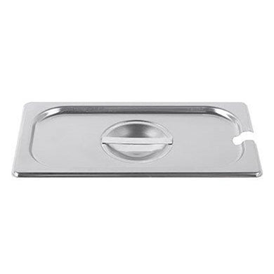 Steam Table Pan Cover, stainless, 1/3 size