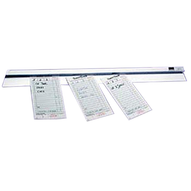 Check Minder Ticket Rail/Holder, wall mount, 48