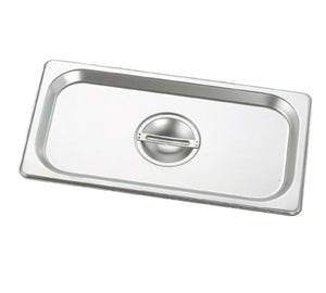 Steam Table Pan Cover , Stainless Steel 1/3 Pan Lids (Solid)