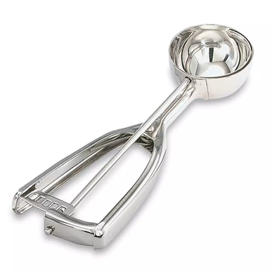 Disher, round bowl, size 10 (3-1/8 oz. capacity)