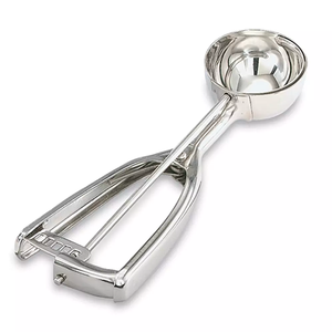 Disher, round bowl, size 10 (3-1/8 oz. capacity)